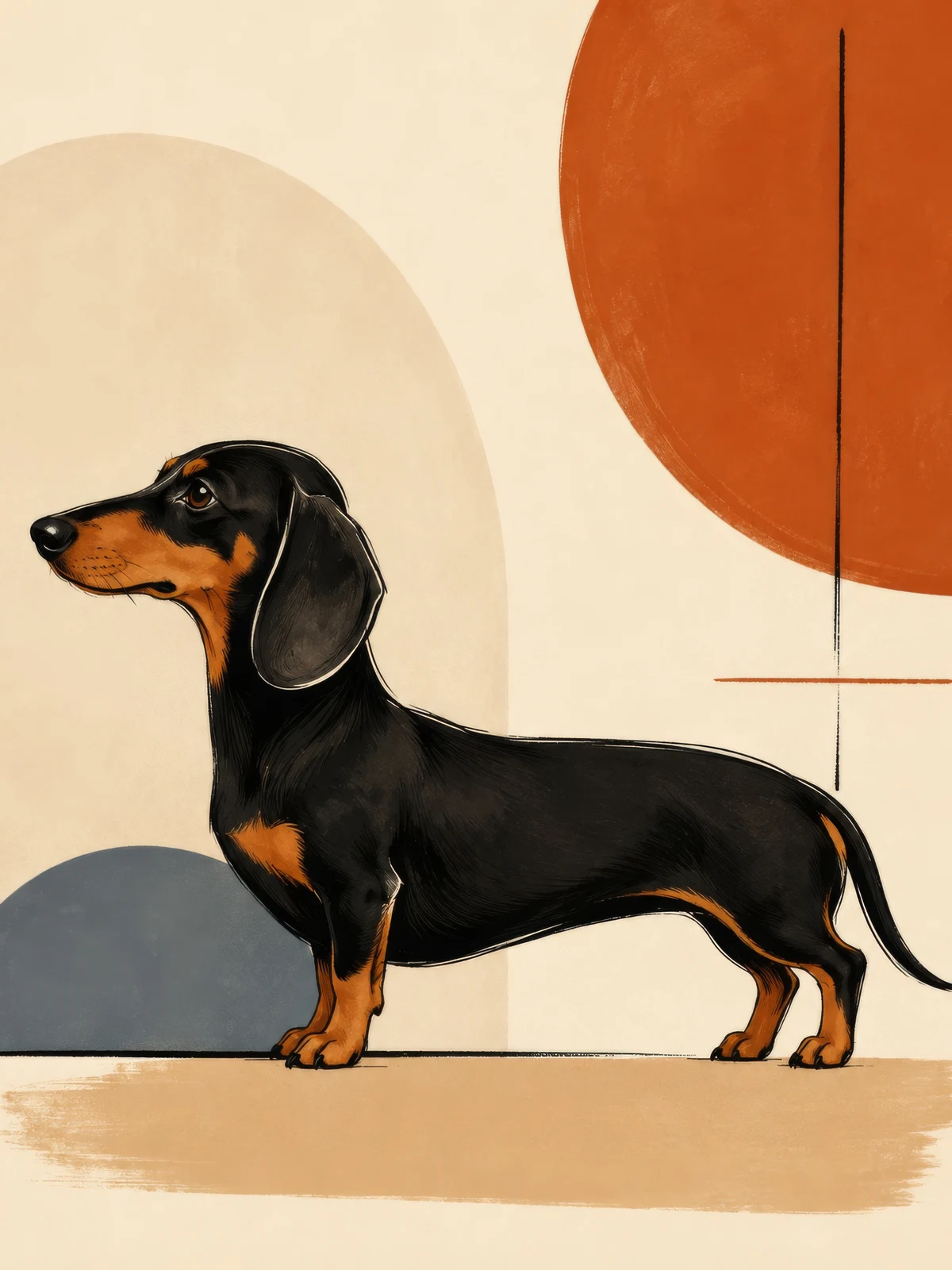 Dachshund Editorial
